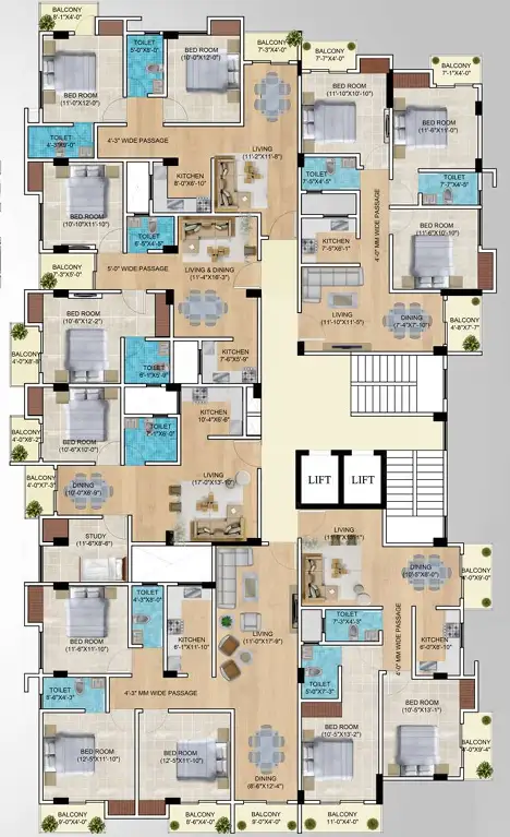 Typical Floor Plan